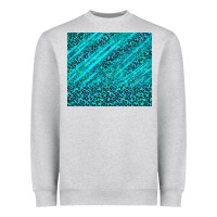 Heather Grey blue glitter with leopard pattern Heavyweight Sweatshirt - TumblerDesignByShophia
