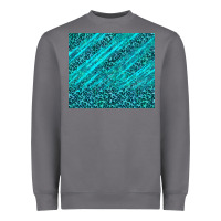 Storm blue glitter with leopard pattern Heavyweight Sweatshirt - TumblerDesignByShophia