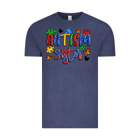 Vintage Denim autism sister Vintage Tee - Artiststas