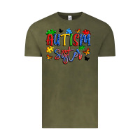 Vintage Olive autism sister Vintage Tee - Artiststas