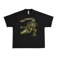 Black alligator Urban Heavy Tee - BarkalooDesign