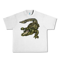 Lunar Rock alligator Urban Heavy Tee - BarkalooDesign