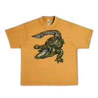 Peanut Butter alligator Urban Heavy Tee - BarkalooDesign