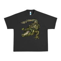 Pigment Black alligator Urban Heavy Tee - BarkalooDesign