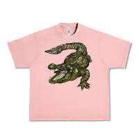 Salmon alligator Urban Heavy Tee - BarkalooDesign