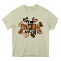 Mossy i am black history Heavy Core Tee - MaliasSmallBusiness