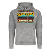 Cloud Rock sunflower aztec serape cowhide background Vintage Hoodie - RanaPortraitStore