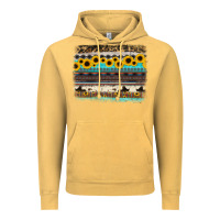 Vintage Mustard sunflower aztec serape cowhide background Vintage Hoodie - RanaPortraitStore