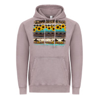 Vintage Zinc sunflower aztec serape cowhide background Vintage Hoodie - RanaPortraitStore