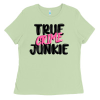 Matcha true crime junkie Ladies Tee - MaliasSmallBusiness