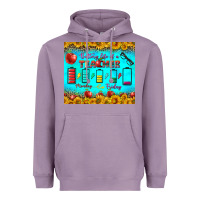 Lavender Battery Life Of A Teacher Tumbler Heavyweight Hoodie - BundleAndBundleShop