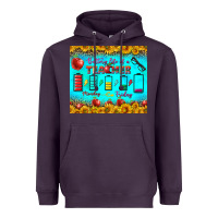 Plum Battery Life Of A Teacher Tumbler Heavyweight Hoodie - BundleAndBundleShop