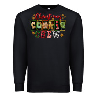 Black Christmas cookie crew Premium Sweatshirt - FaDigitalArtStudio
