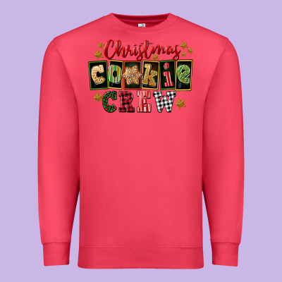 Christmas Cookie Crew Premium Sweatshirt Designed By Fadigitalartstudio