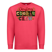 Cardinal Christmas cookie crew Premium Sweatshirt - FaDigitalArtStudio