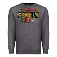 Charcoal Heather Christmas cookie crew Premium Sweatshirt - FaDigitalArtStudio