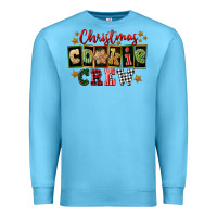 Ocean Blue Christmas cookie crew Premium Sweatshirt - FaDigitalArtStudio