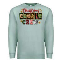 Seafoam Christmas cookie crew Premium Sweatshirt - FaDigitalArtStudio