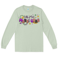 Matcha little miss mardi gras Long Sleeve Tee - texasbilliewilder