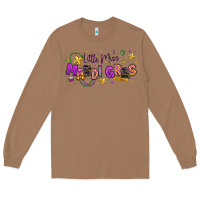 Toasted Coconut little miss mardi gras Long Sleeve Tee - texasbilliewilder