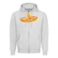 Dove Grey sombrero fa element Zipper Hoodie - FaDigitalArtStudio