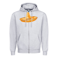 Heather Grey sombrero fa element Zipper Hoodie - FaDigitalArtStudio