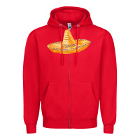 Red sombrero fa element Zipper Hoodie - FaDigitalArtStudio
