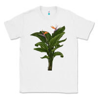 White the bird of paradise Classic Tee - LillyAllenDesigns
