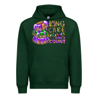 Forest Green king cake calories dont count Urban Hoodie - RacoonDesign