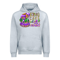Heather Grey king cake calories dont count Urban Hoodie - RacoonDesign