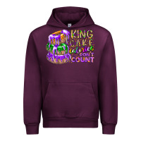 Mauve Wine king cake calories dont count Urban Hoodie - RacoonDesign