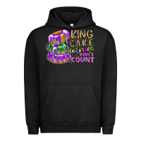 Pigment Black king cake calories dont count Urban Hoodie - RacoonDesign