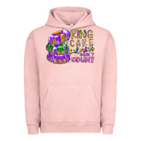 Pigment Salmon king cake calories dont count Urban Hoodie - RacoonDesign