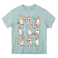 Arona bunny ghost Heavy Core Tee - MaliasSmallBusiness