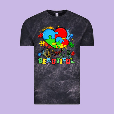 Different Is Beautiful Vintage Tee Designed By Artiststas
