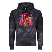 Cloud Black breast cancer afro woman Vintage Hoodie - Artiststas