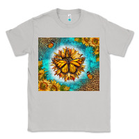 Moon Dust Monarch Butterfly Sunflower Classic Tee - LillyAllenDesigns