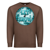 Chestnut let it snow Premium Sweatshirt - FaDigitalArtStudio