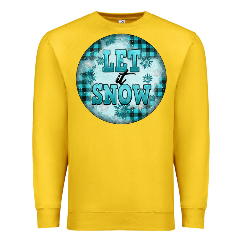 Let It Snow Premium Sweatshirt by FaDigitalArtStudio | Teevron