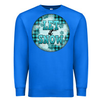 True Royal let it snow Premium Sweatshirt - FaDigitalArtStudio