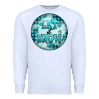 White let it snow Premium Sweatshirt - FaDigitalArtStudio