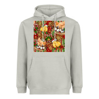 Moon Dust christmas chicken Heavyweight Hoodie - FaDigitalArtStudio