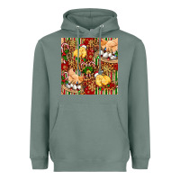 Sage christmas chicken Heavyweight Hoodie - FaDigitalArtStudio