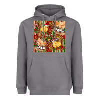 Storm christmas chicken Heavyweight Hoodie - FaDigitalArtStudio