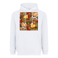 White christmas chicken Heavyweight Hoodie - FaDigitalArtStudio