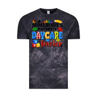 Cloud Black somebody's favorite daycare teacher Vintage Tee - Artiststas