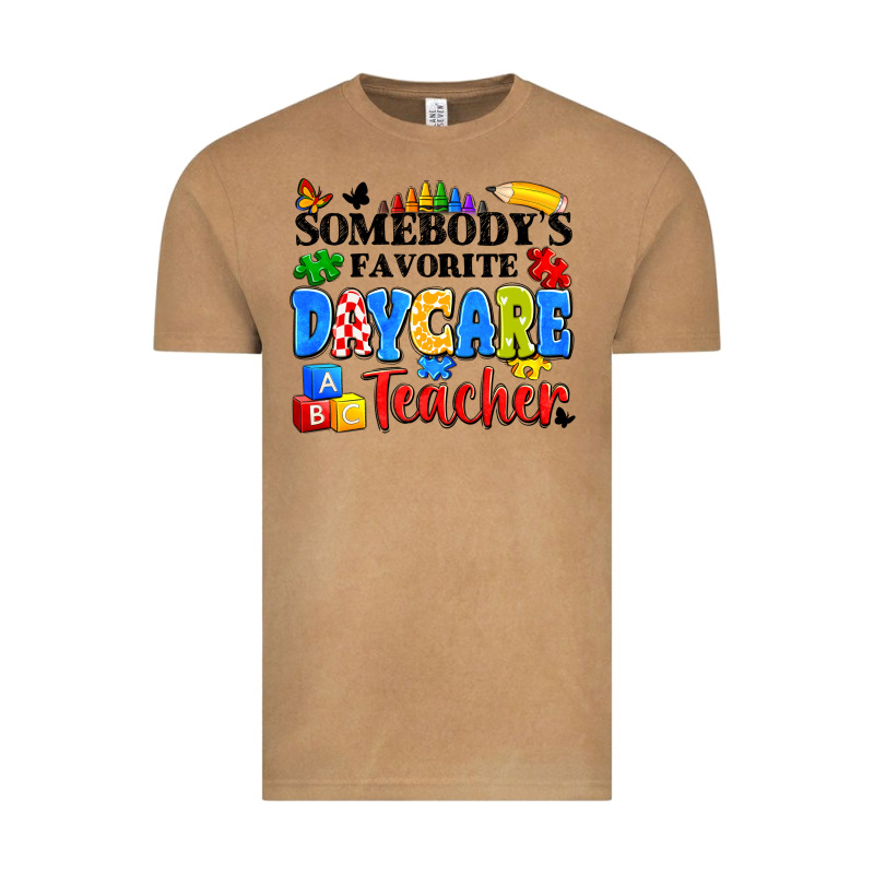 Somebody's Favorite Daycare Teacher Vintage Tee by Artiststas | Teevron