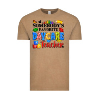 Vintage Coffee somebody's favorite daycare teacher Vintage Tee - Artiststas