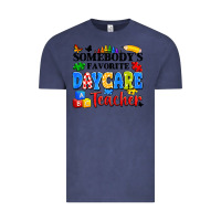 Vintage Denim somebody's favorite daycare teacher Vintage Tee - Artiststas