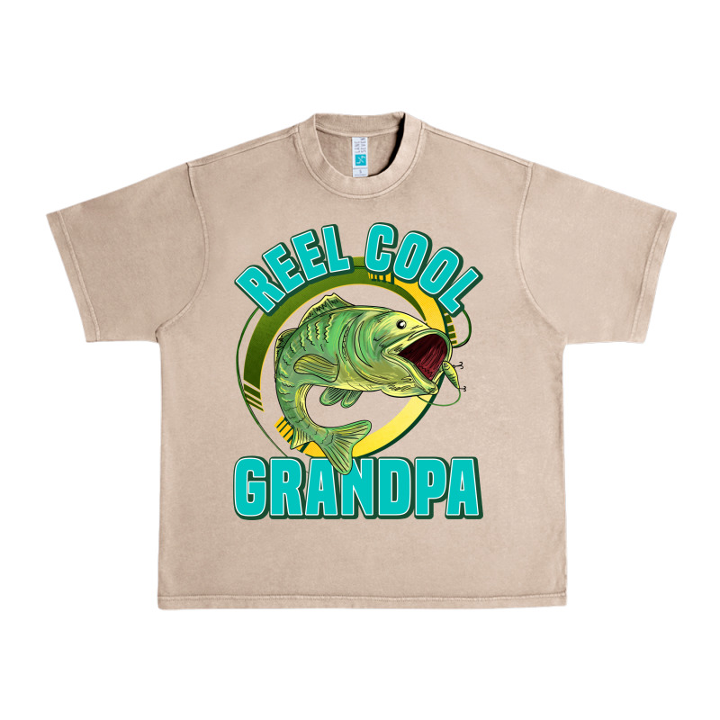 Reel Cool Grandpa Urban Heavy Tee by Jasminsmagicworld | Teevron